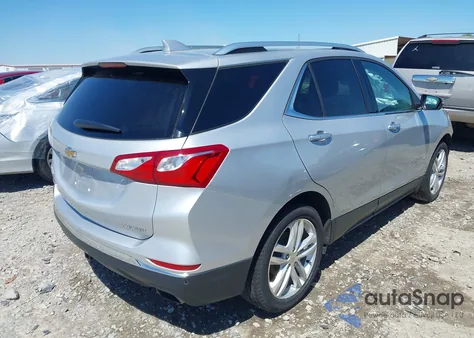 2019 Chevrolet Equinox Premier из США, поврежденный, VIN 2GNAXPEX7K6251937